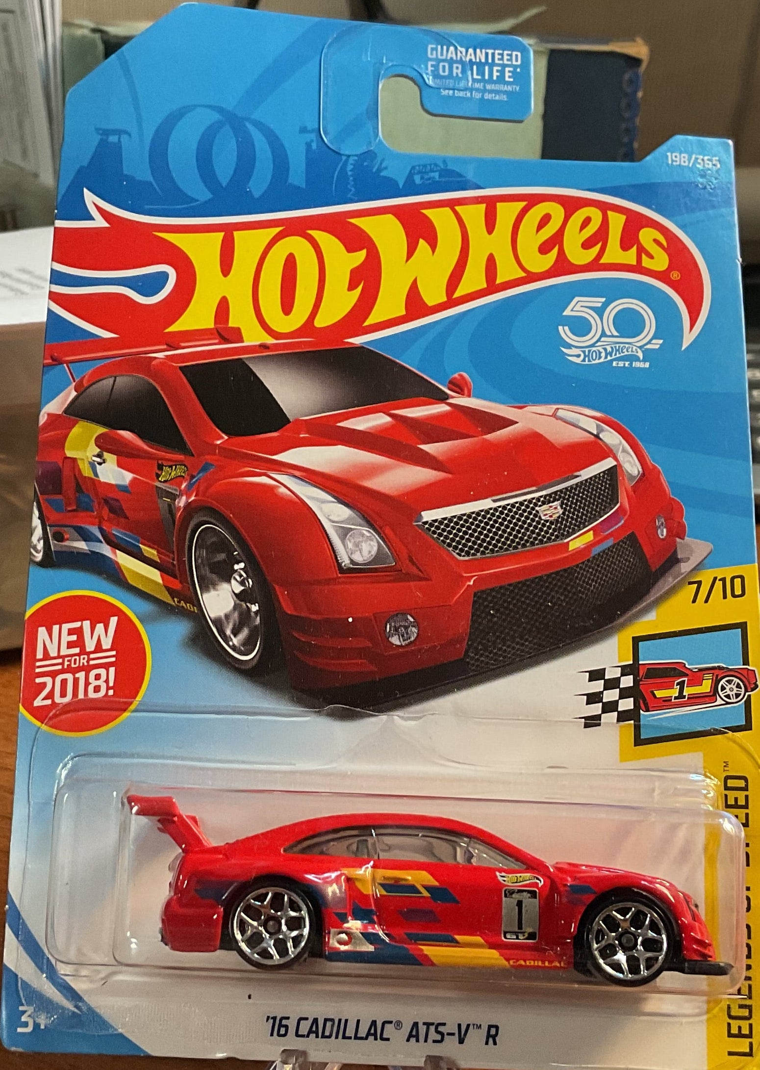 '16 CADILLAC, LEGENDS of SPEED, Hot Wheels Toy Car, FJY11-D9C0K, Store #TY079