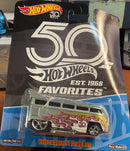 VOLKSWAGEN T1 DRAG BUS, 50TH ANNIVERSERY, Hot Wheels Toy Car, Store
