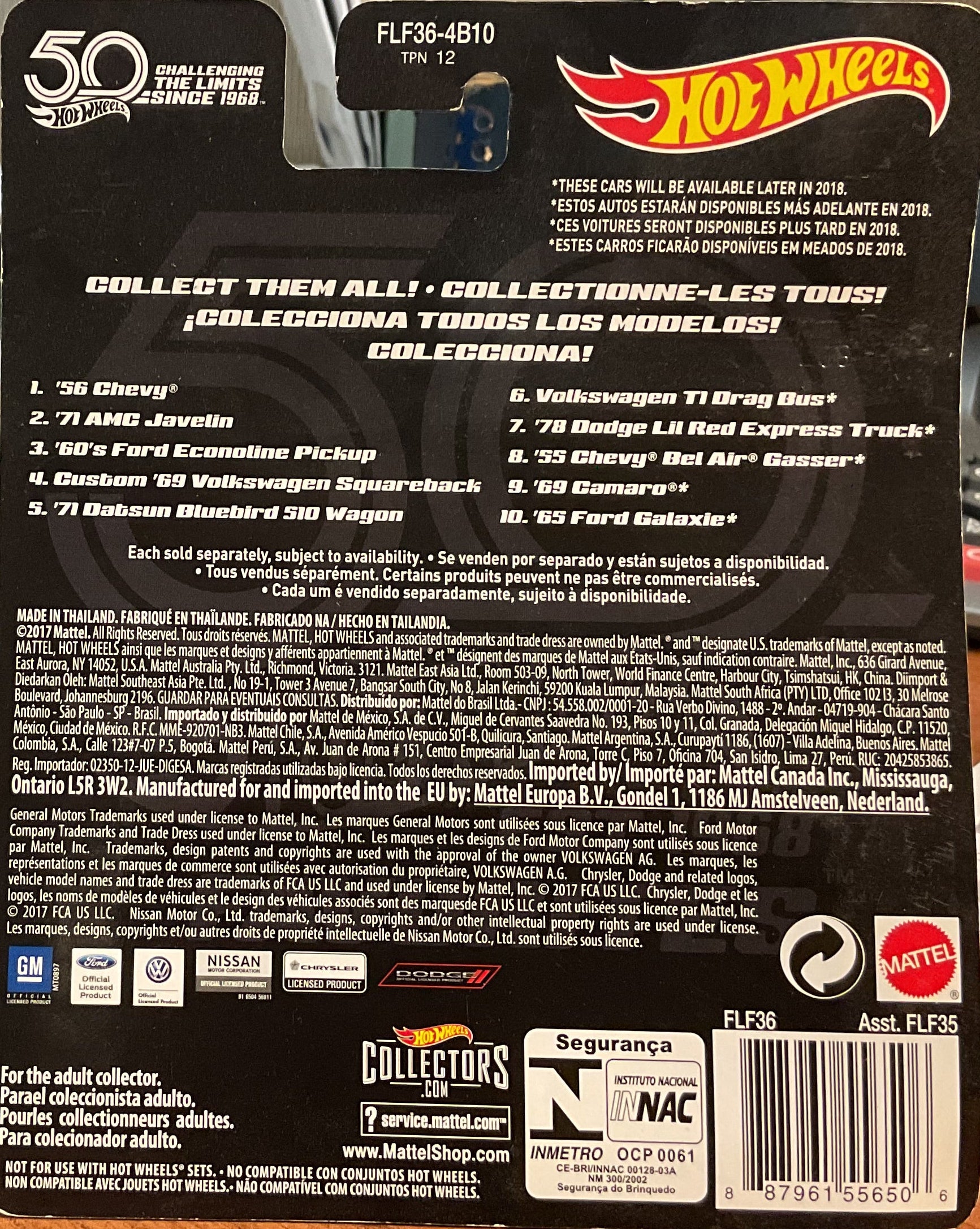 '71 DATSUN, 50TH ANNIVERSERY, Hot Wheels Toy Car, FLF36-4B10, Store #TY096