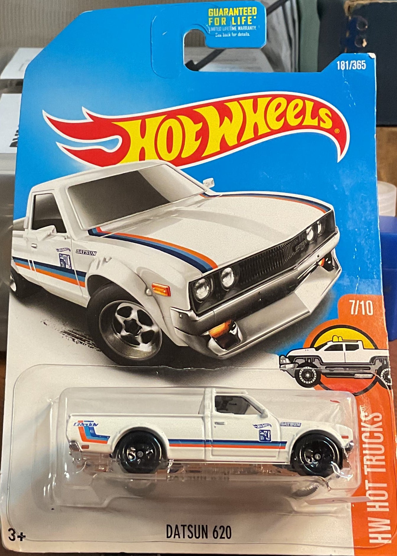 DATSUN 620, HW HOT TRUCKS, Hot Wheels Toy Car, DTX75-D9B0H, Store #TY102