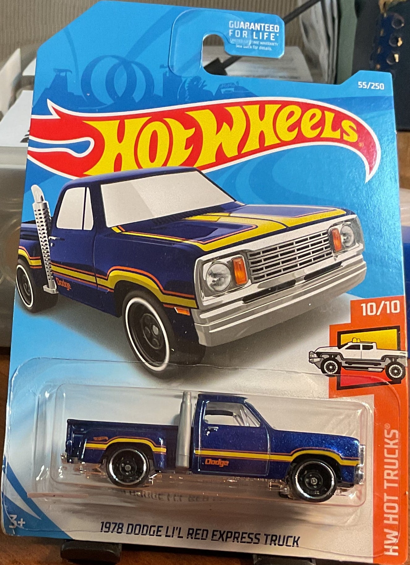 '72 DODGE LI'L RED, HW HOT TRUCKS, Hot Wheels Toy Car, FYC60-D9C0D, Store #TY105