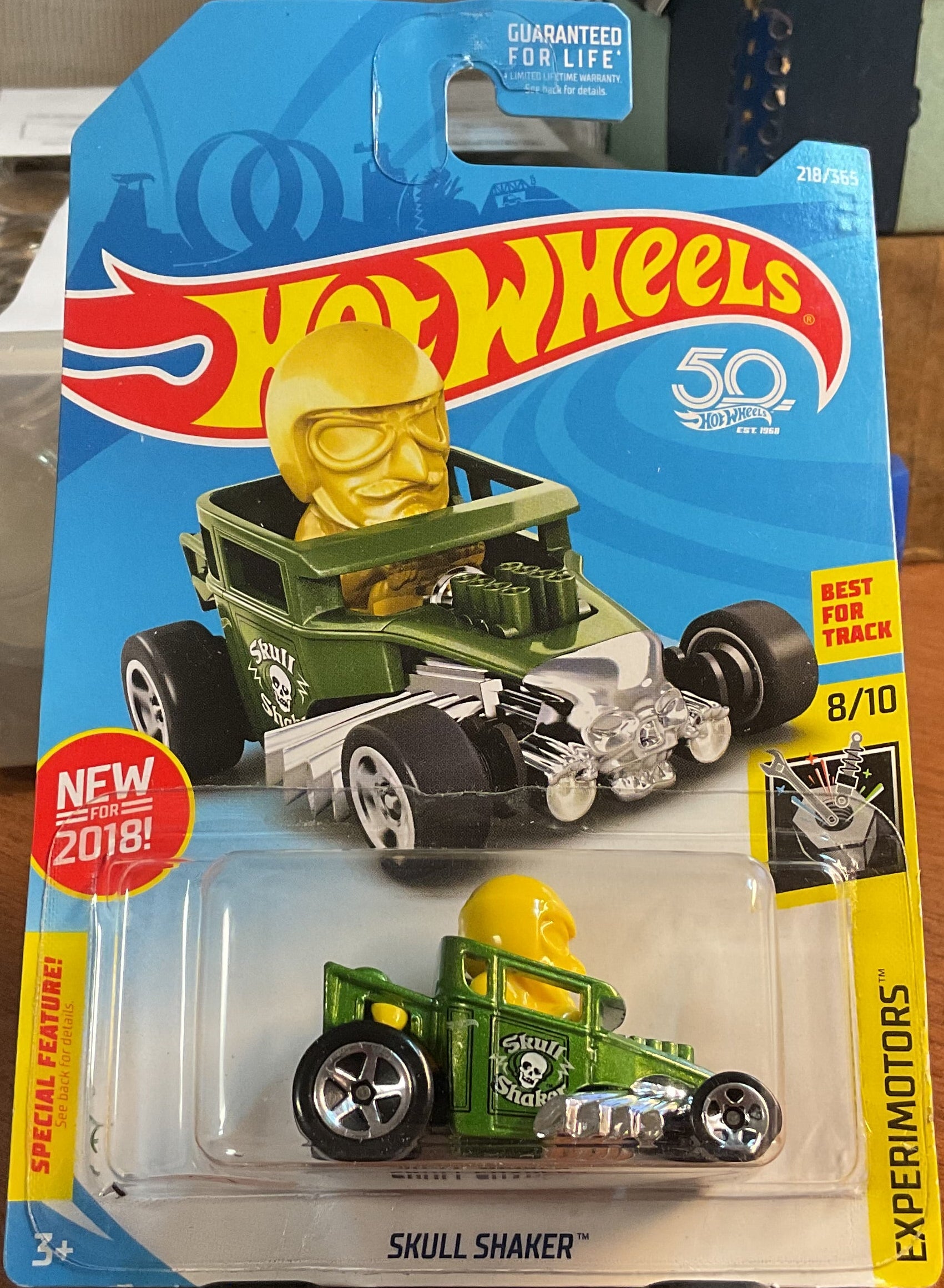 SKULL SHAKER, EXPERIMOTORS, Hot Wheels Toy Car, FJV73-D9C0L, Store #TY106
