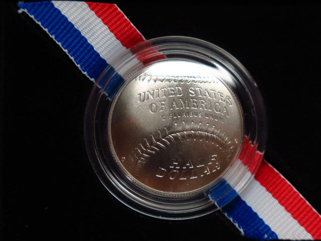 2014-D Baseball Hall of Fame Clad Half Dollar Commemorative, Original Government Package, Store #12552