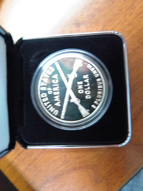 2012-W Infantry Soldier Proof Silver Dollar Commemorative. Original Government Packaging. Store