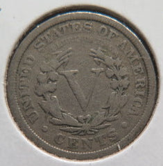 1912 Liberty Nickel, Affordable Circulated Coin. Store #NL257
