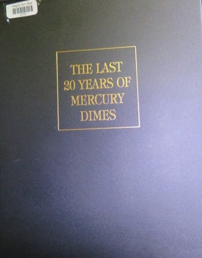The Last 20 Years of Mercury Dimes Set. Store #12535