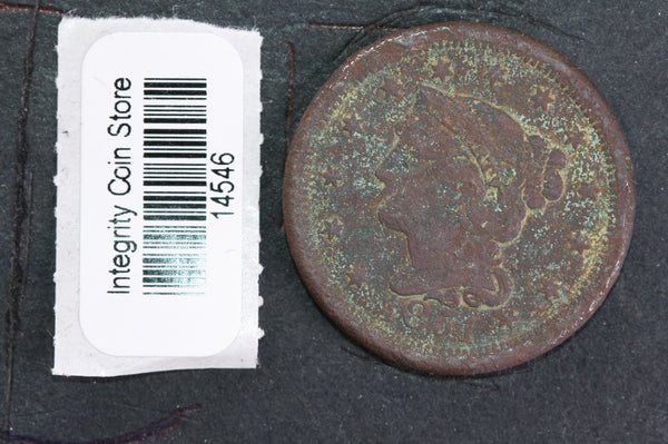 1851 Large Cent, Affordable Circulated Coin, Store Sale #14546