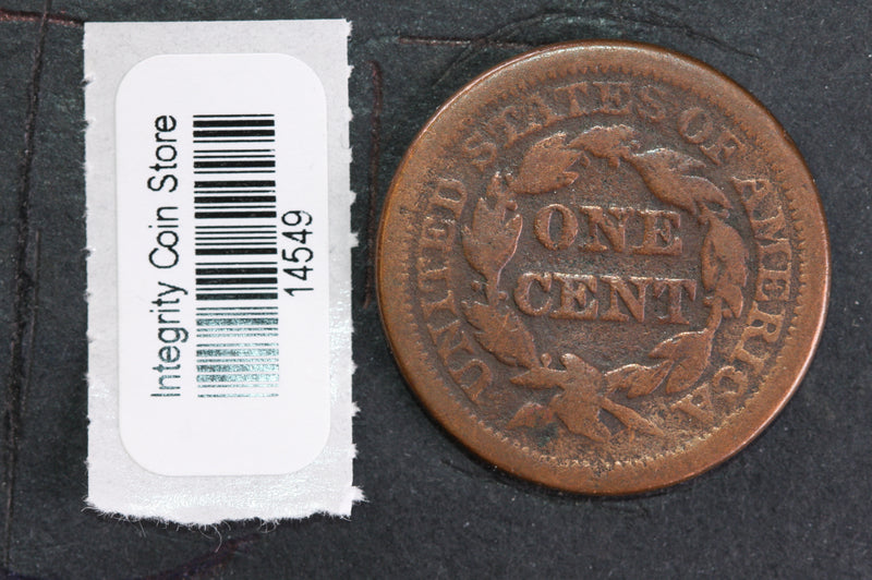 1851 Large Cent, Affordable Circulated Coin, Store Sale