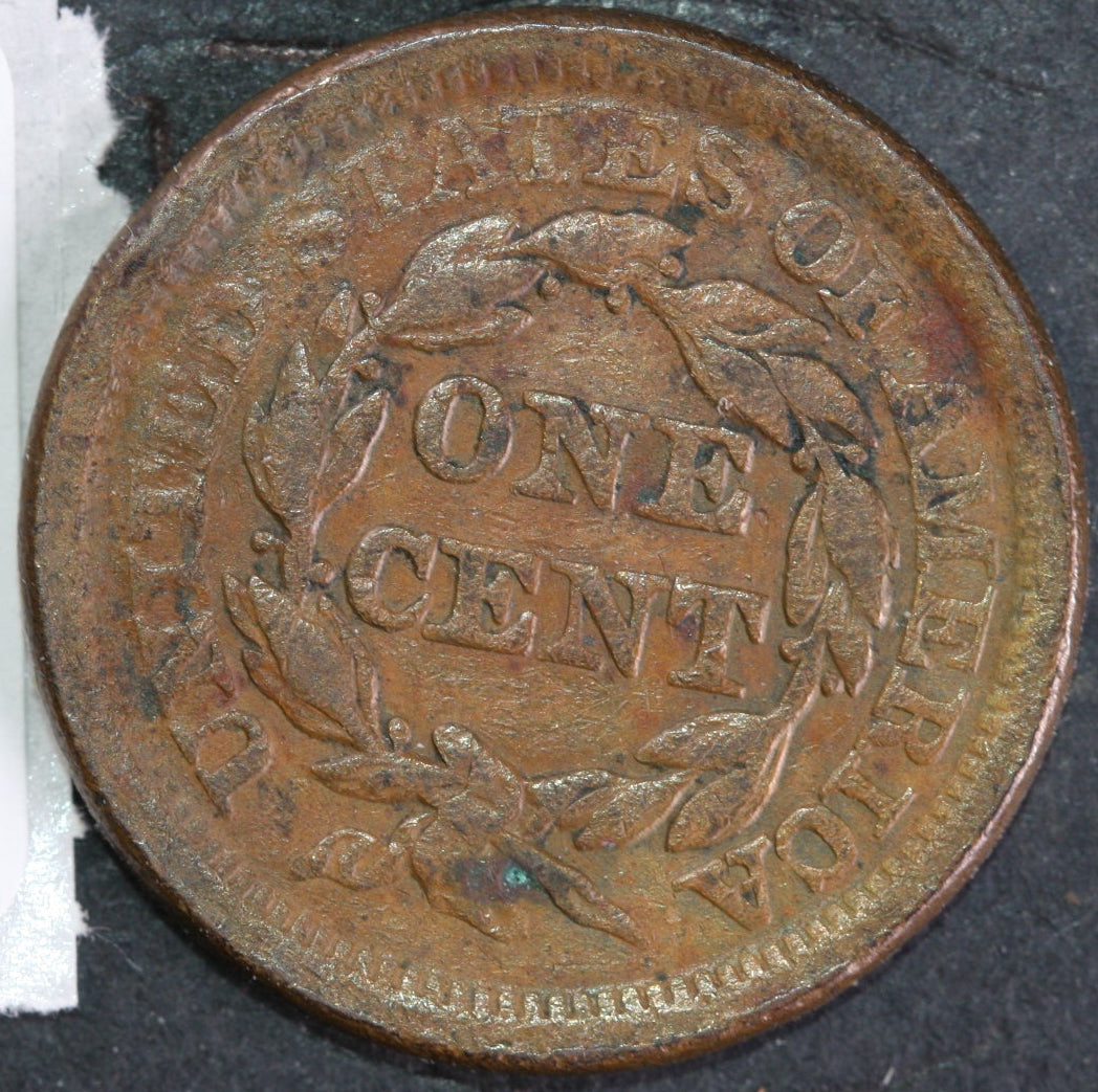1853 Large Cent, Affordable Circulated Coin, Store Sale #CT1420