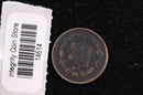 1865 Three Cent Copper Nickel (CN). Affordable Collectible Coin. Store
