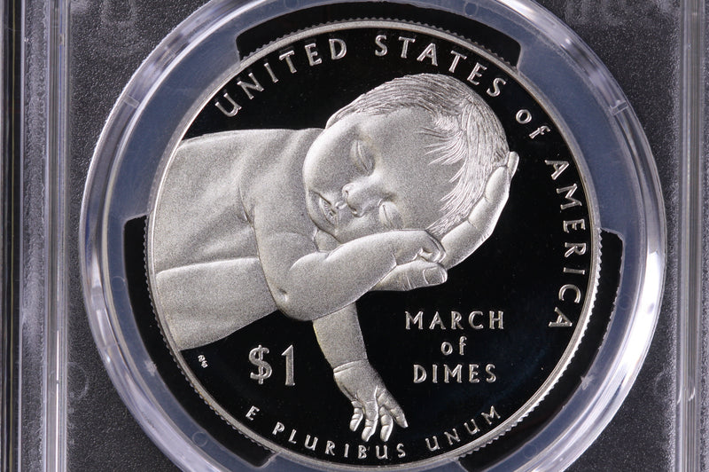 2015-W  March of Dimes, Silver Commemorative, PCGS PR70, Store