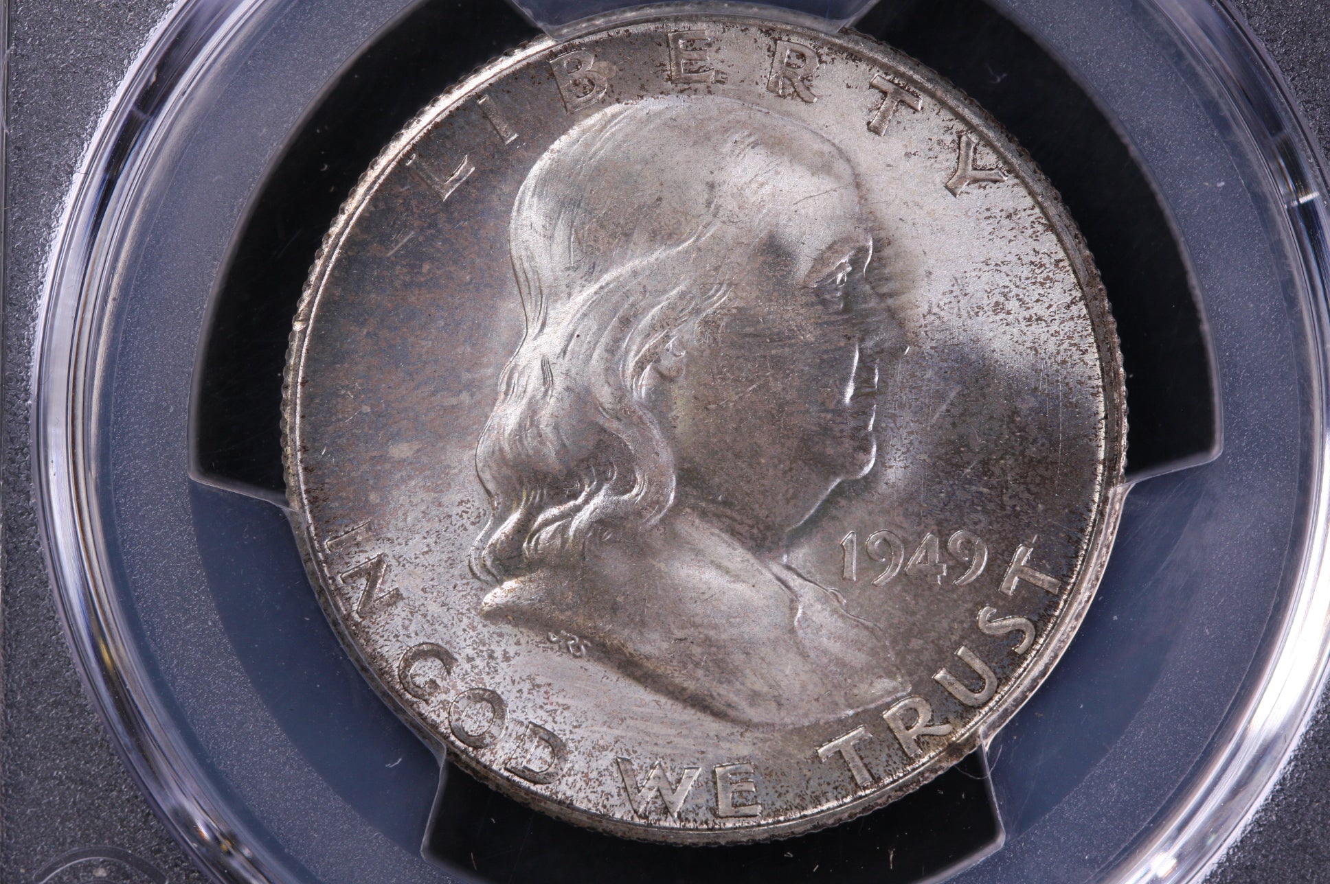 1949-S Franklin Silver Half Dollar, Affordable Graded PCGS MS66, Coin, #GHR102