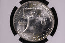 1954 Franklin Silver Half Dollar, Affordable Graded NGC MS64, Coin, Store