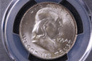 1954-S Franklin Silver Half Dollar, Affordable Graded NGC MS66, Green CAC., Coin, Store