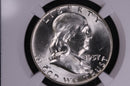 1957 Franklin Silver Half Dollar, Affordable Graded NGC MS63., Coin, Store