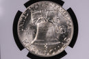1959-D Franklin Silver Half Dollar, Affordable Graded NGC MS63 FBL., Coin, Store