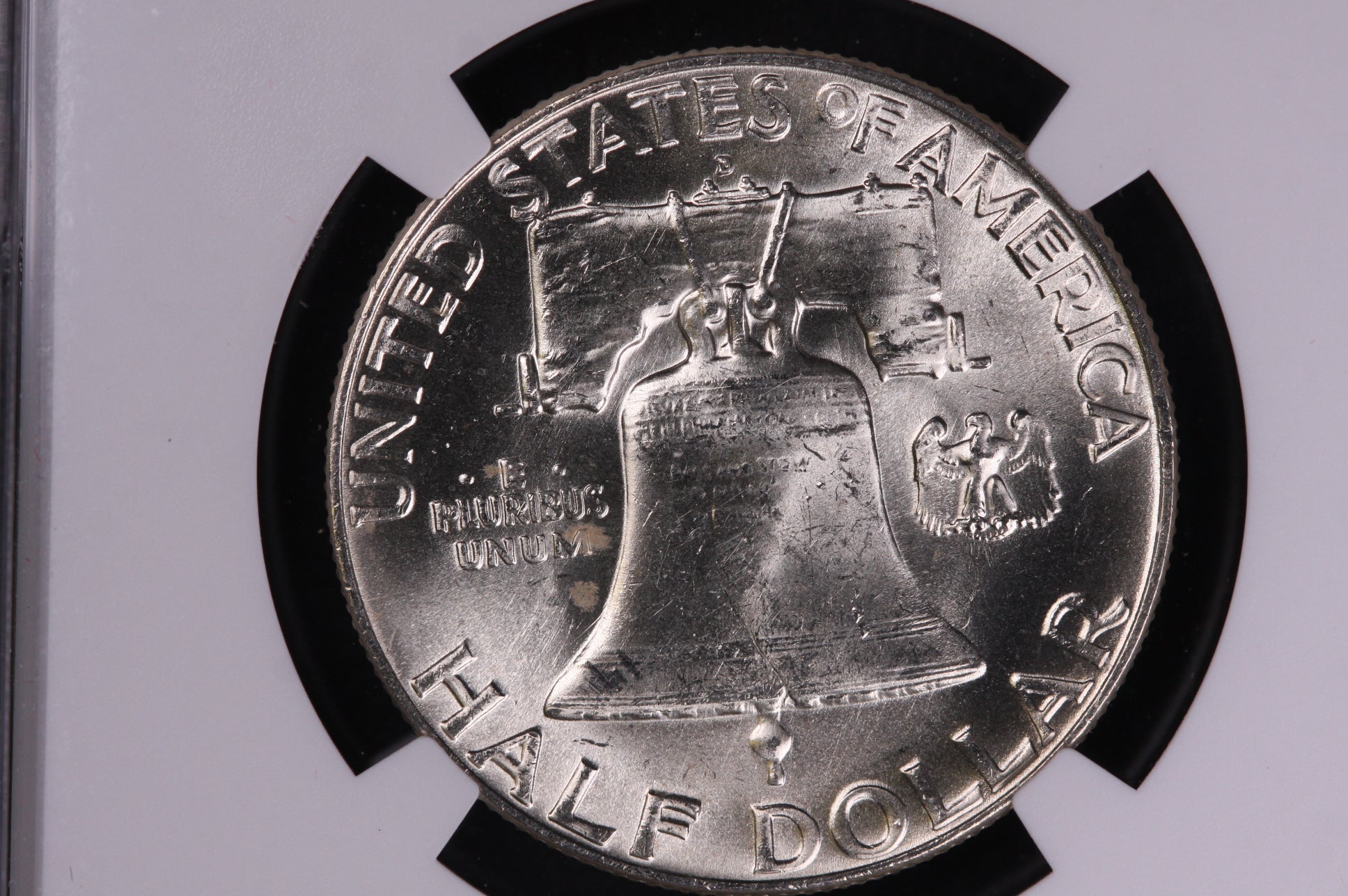 1960-D Franklin Silver Half Dollar, NGC Graded MS 63 Coin, Store #GHR180