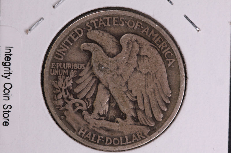 1933-S Walking Liberty Half Dollar.  Circulated Condition. Store