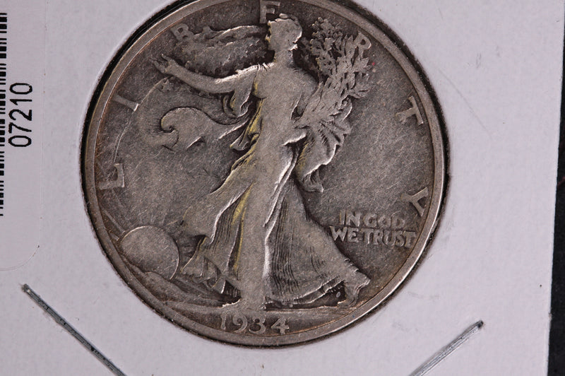 1934-S Walking Liberty Half Dollar.  Circulated Condition. Store
