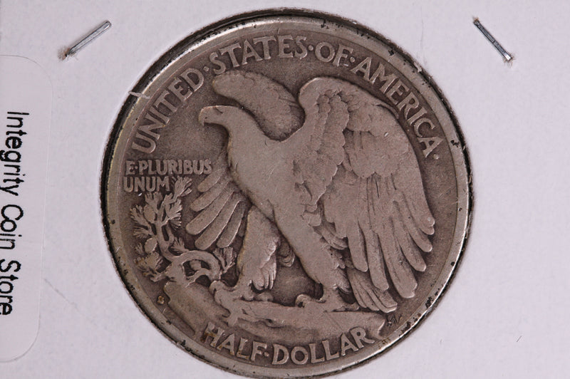 1934-S Walking Liberty Half Dollar.  Circulated Condition. Store