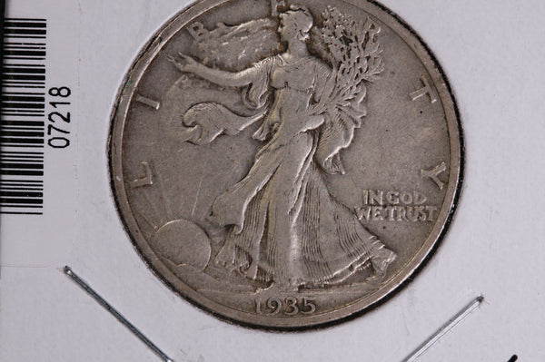 1935 Walking Liberty Half Dollar.  Circulated Condition. Store #07218