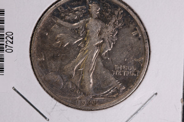 1935 Walking Liberty Half Dollar.  Circulated Condition. Store #07220