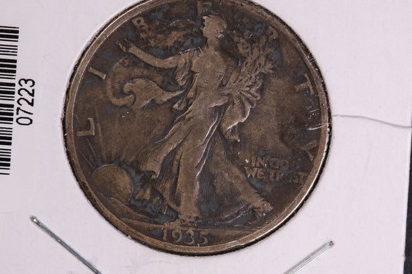 1935 Walking Liberty Half Dollar.  Circulated Condition. Store #07223