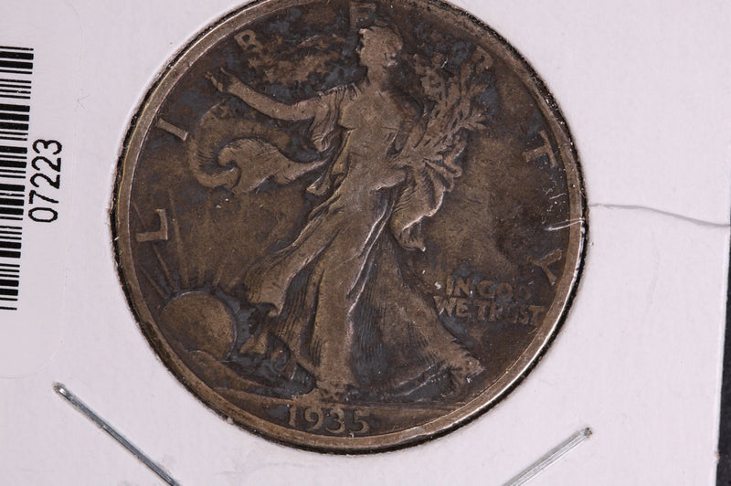 1935 Walking Liberty Half Dollar.  Circulated Condition. Store