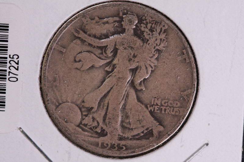 1935-D Walking Liberty Half Dollar.  Circulated Condition. Store
