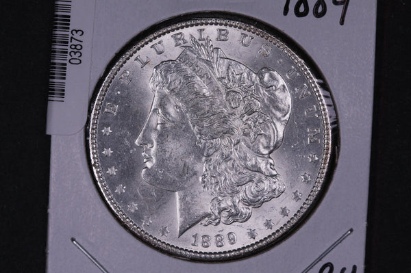1889 Morgan Silver Dollar, Gem UN-Circulated Coin. Store #03887