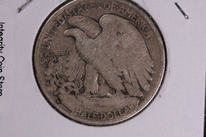 1935-D Walking Liberty Half Dollar.  Circulated Condition. Store