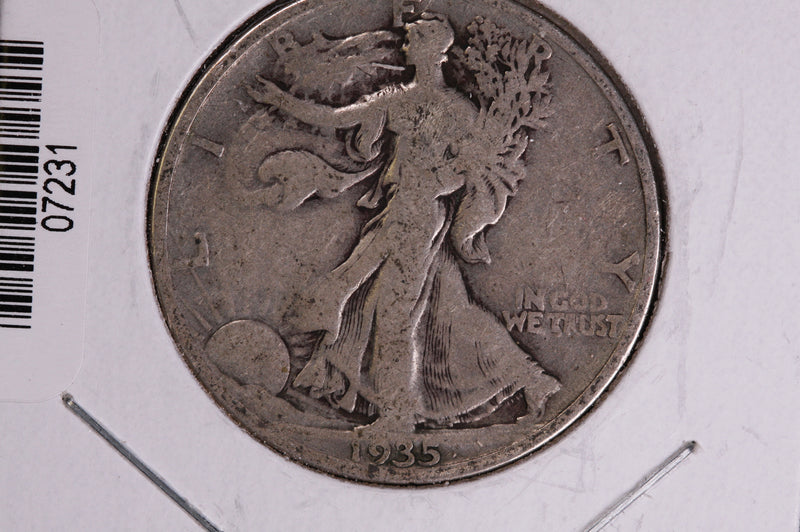 1935-S Walking Liberty Half Dollar.  Circulated Condition. Store