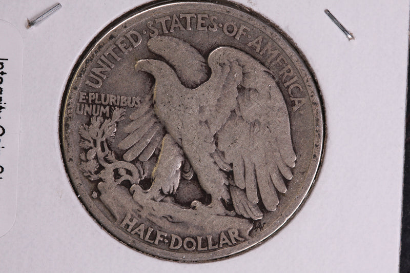 1935-S Walking Liberty Half Dollar.  Circulated Condition. Store