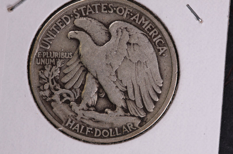 1936 Walking Liberty Half Dollar.  Circulated Condition. Store