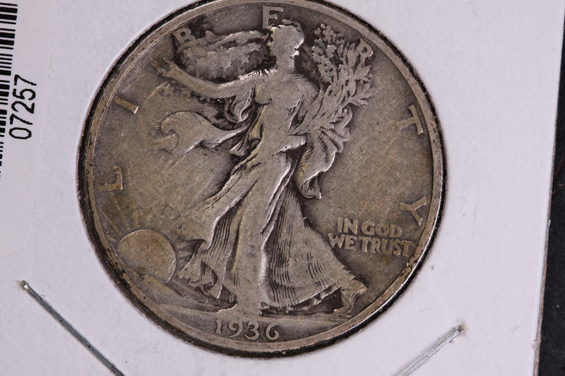 1936-S Walking Liberty Half Dollar.  Circulated Condition. Store