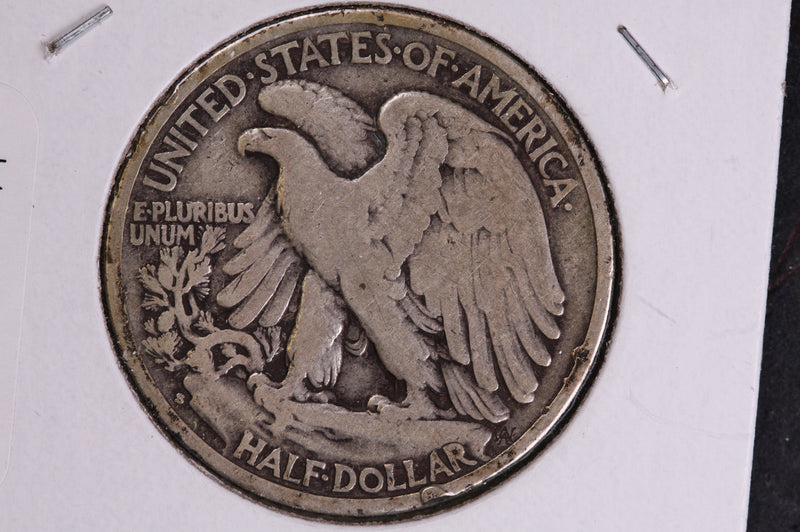 1936-S Walking Liberty Half Dollar.  Circulated Condition. Store