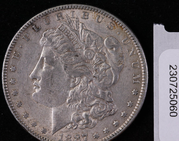 1887 Morgan Silver Dollar,  Average Circulated Condition, Store #230725060