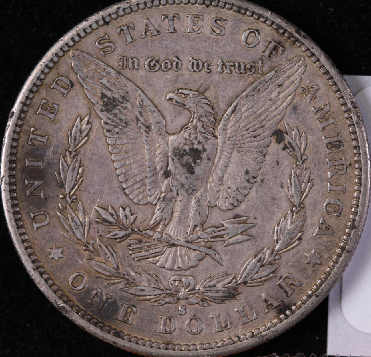 1887-S Morgan Dollar, Extra Fine Circulated Coin, Store #DR0309