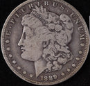 1889-O Morgan Silver Dollar, Very Fine Circulated Coin, Store