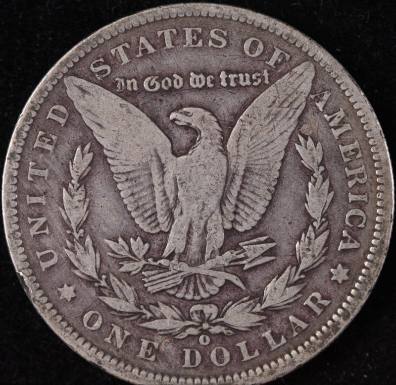 1889-O Morgan Silver Dollar, Average Circulated Condition, Store