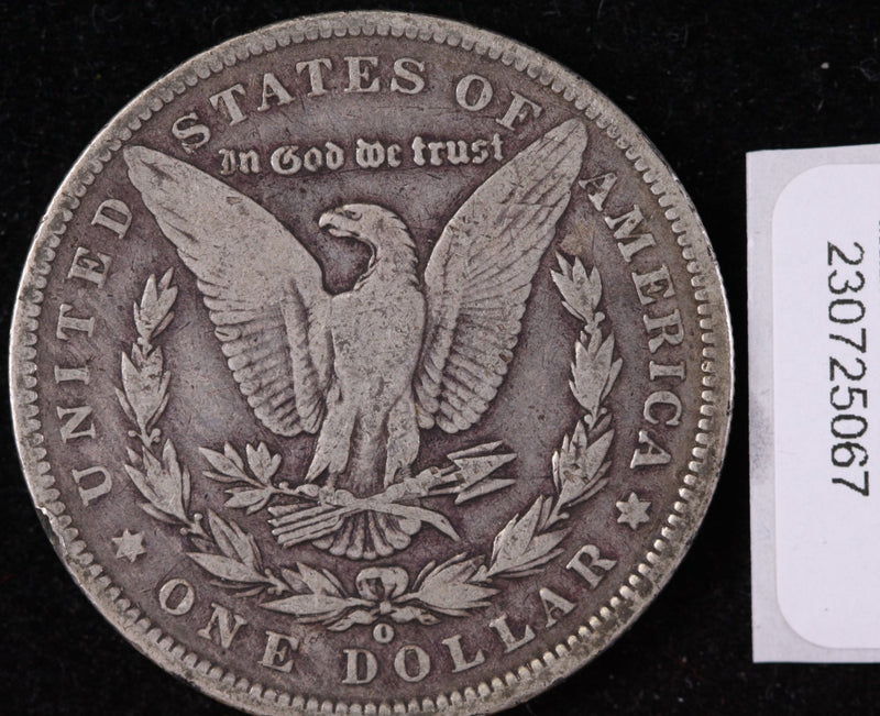 1889-O Morgan Silver Dollar, Average Circulated Condition, Store