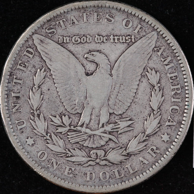 1890 Morgan Silver Dollar, Fine Circulated Coin, Store