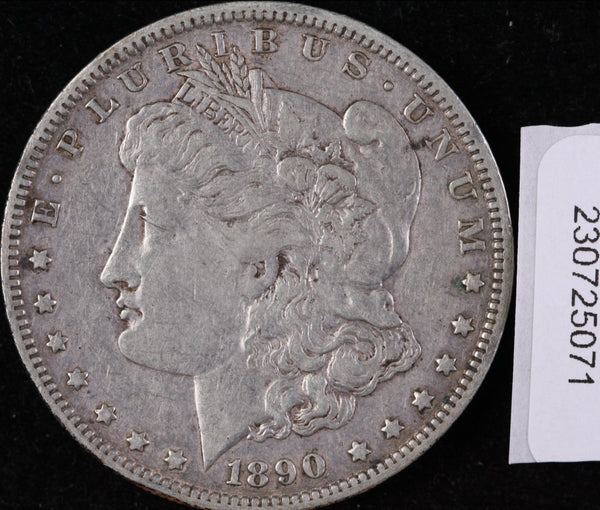 1890-O Morgan Silver Dollar, Average Circulated Condition, Store #230725071