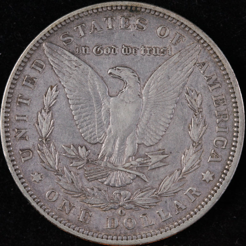 1890-O Morgan Silver Dollar, Fine Circulated Coin, Store