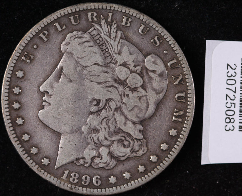 1896-S Morgan Silver Dollar, Average Circulated Condition, Store