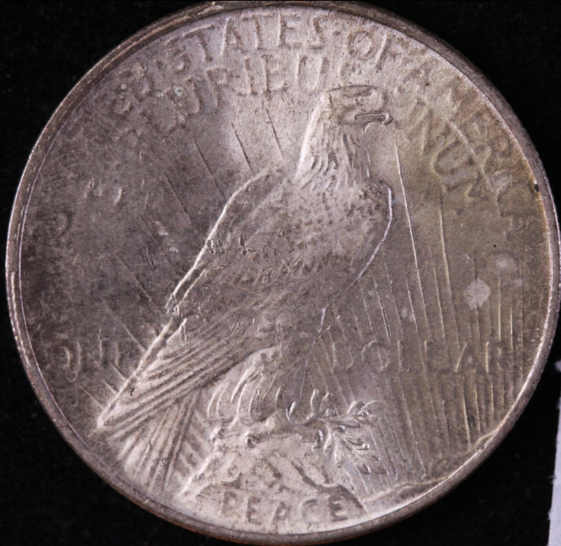 1923 Peace Silver Dollar, Mint State Uncirculated Coin, Store