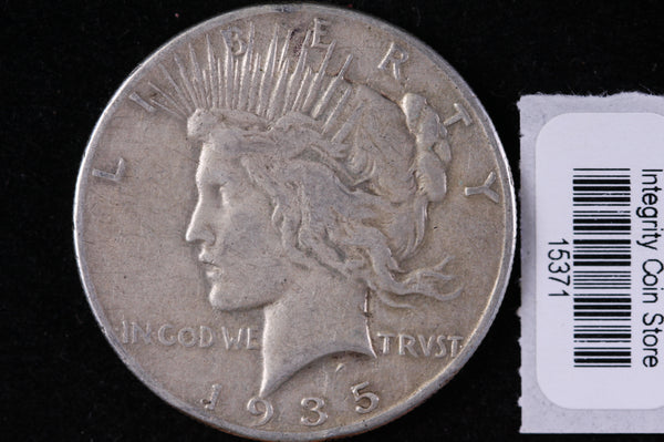 1935 Peace Silver Dollar, Affordable Collectible Coin, Store #15371