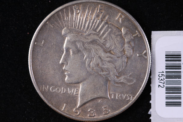 1935 Peace Silver Dollar, Affordable Collectible Coin, Store #15372