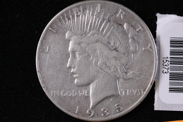 1935 Peace Silver Dollar, Affordable Collectible Coin, Store #15373