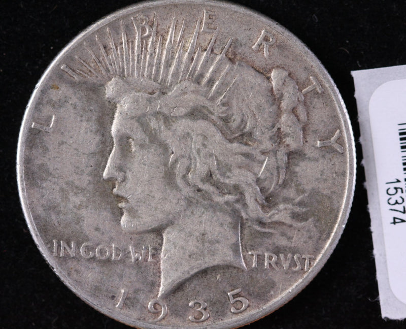 1935 Peace Silver Dollar, Affordable Collectible Coin, Store